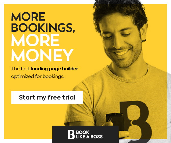 screenshot of Book Like A Boss